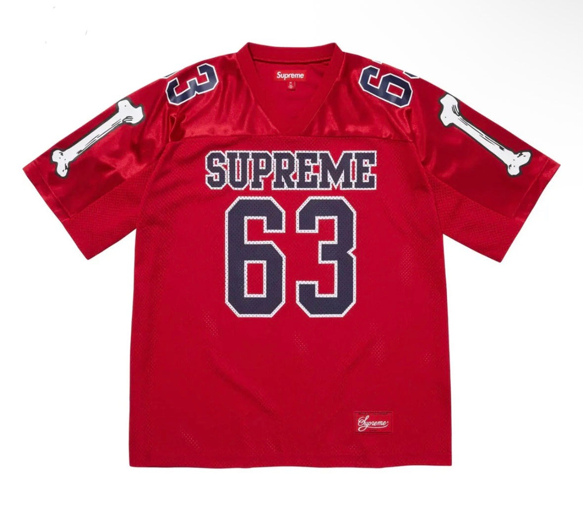 Supreme Bones Jersey Red